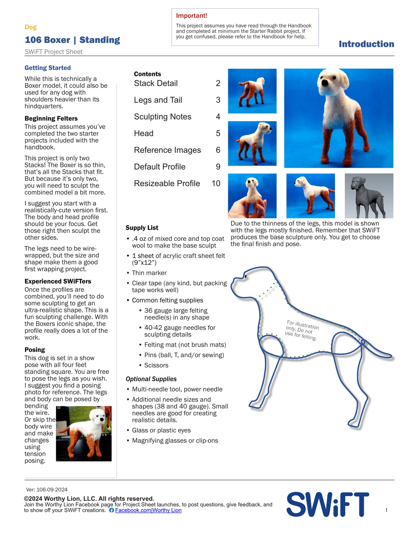Dog: 116B | Boxer | Standing