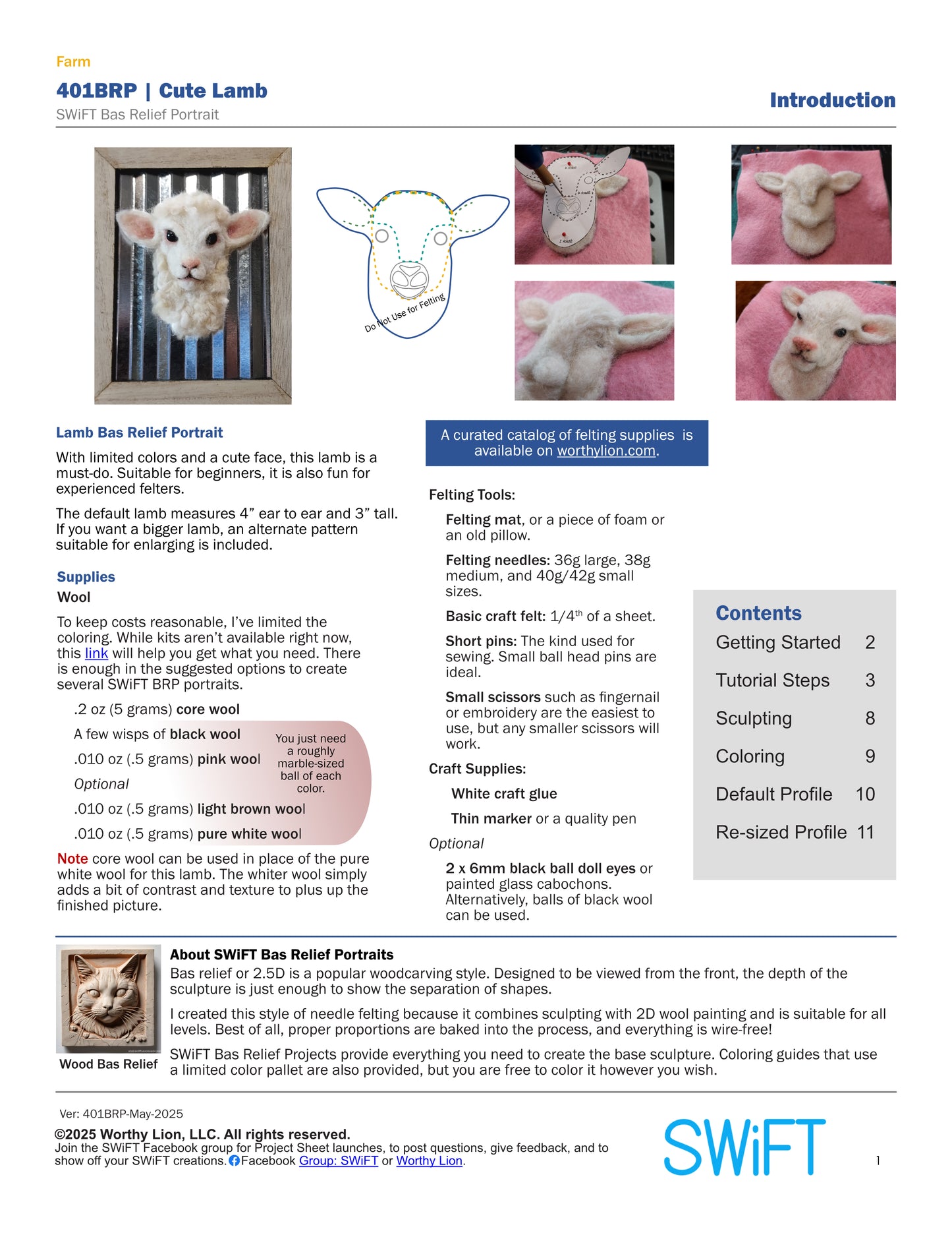 401BRP-B | Cute Lamb